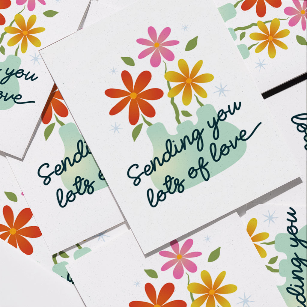 Sending You Love Card