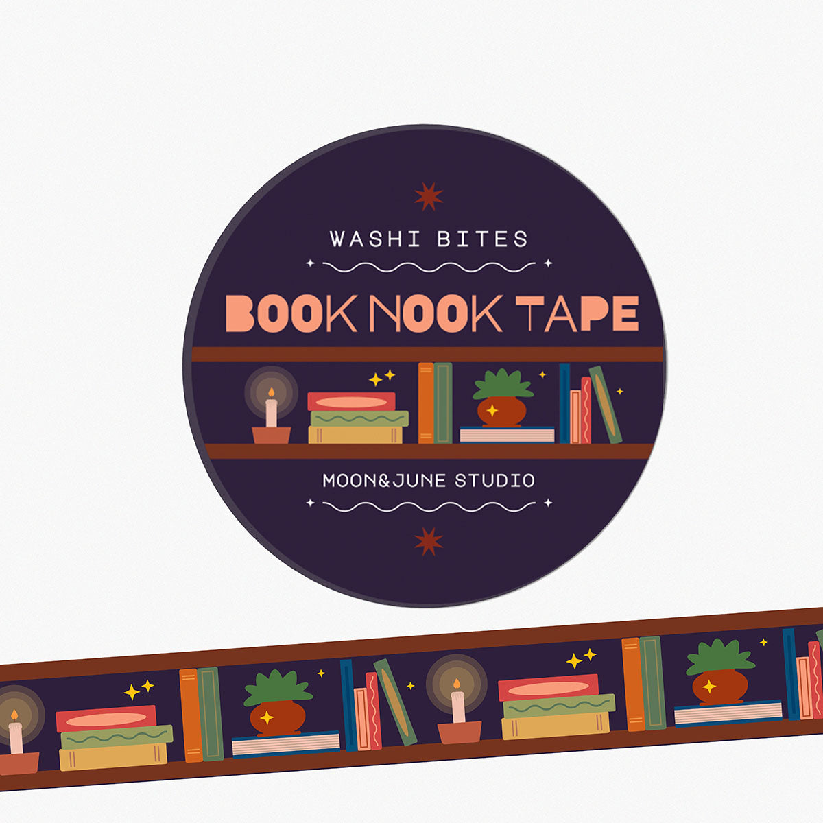 Book Nook Washi Tape