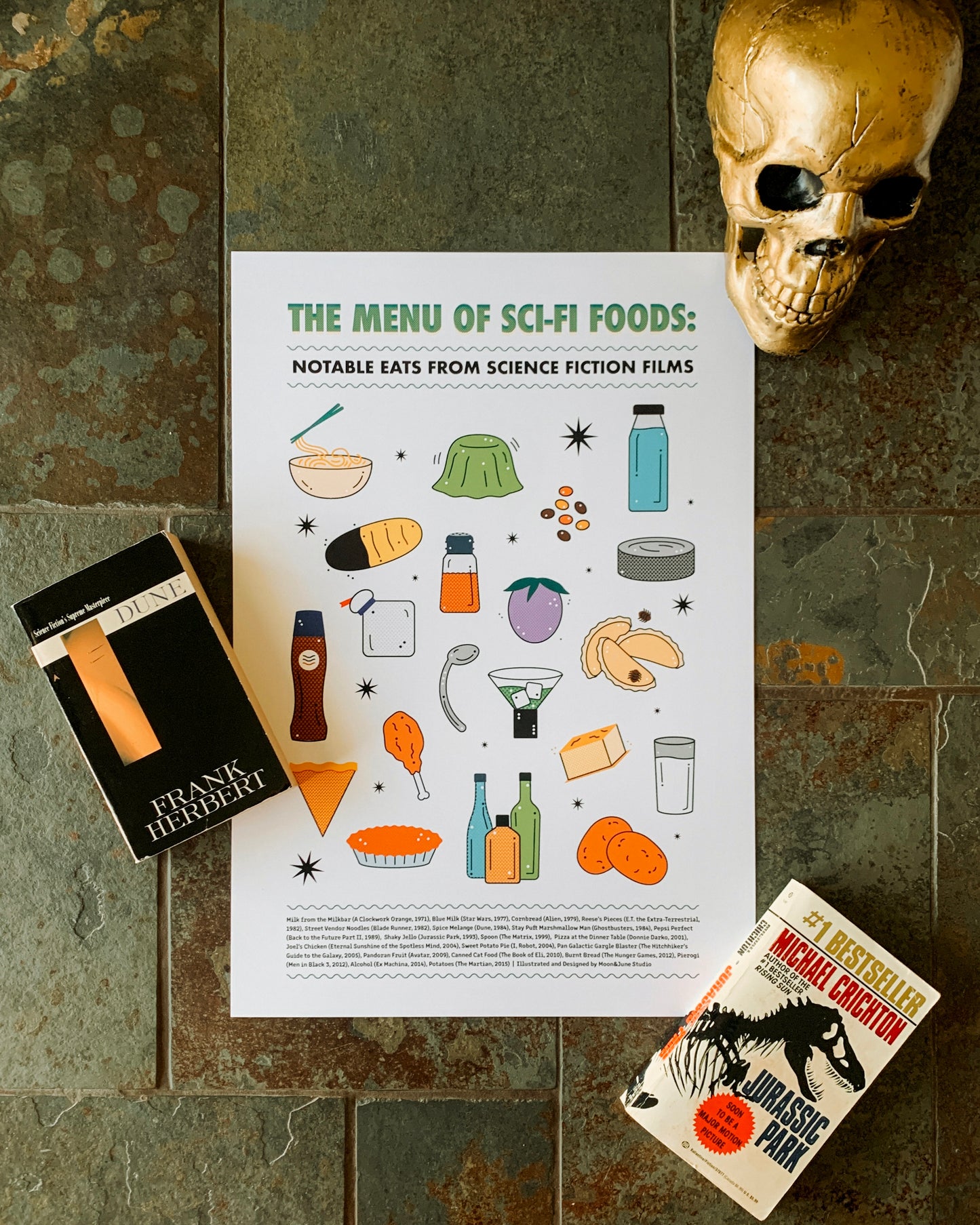 Menu of Sci-Fi Foods