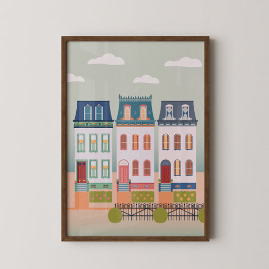 Lafayette Square's Painted Ladies