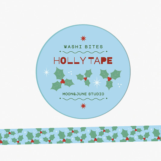 Holly Washi Tape