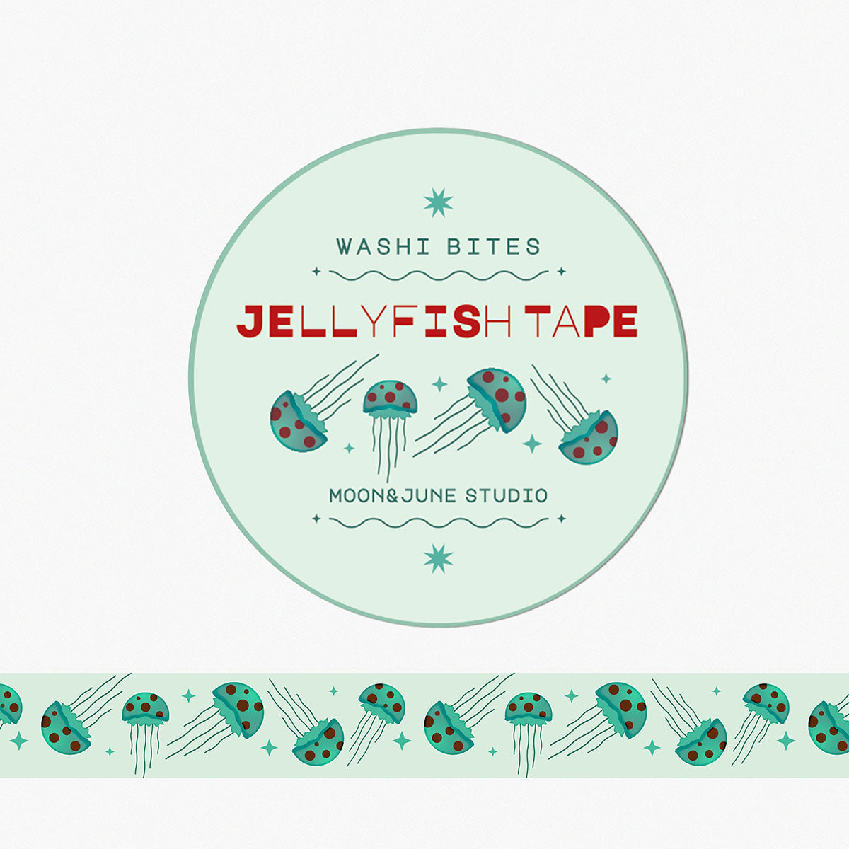 Jellyfish Washi Tape