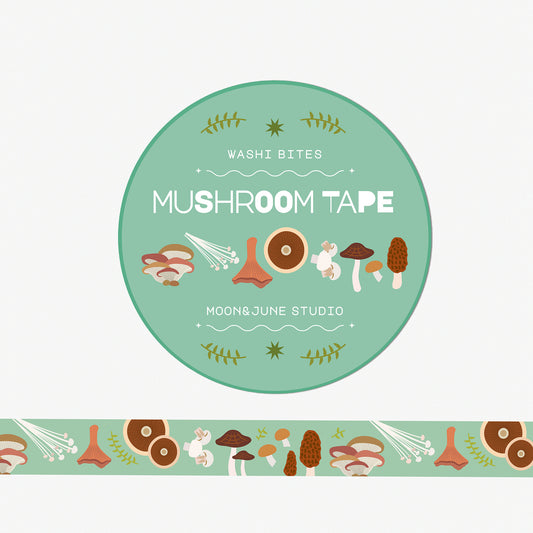 Mushroom Washi Tape