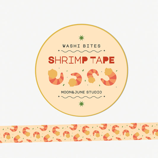 Shrimp Washi Tape