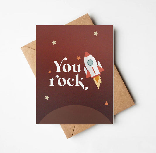 You Rock Card