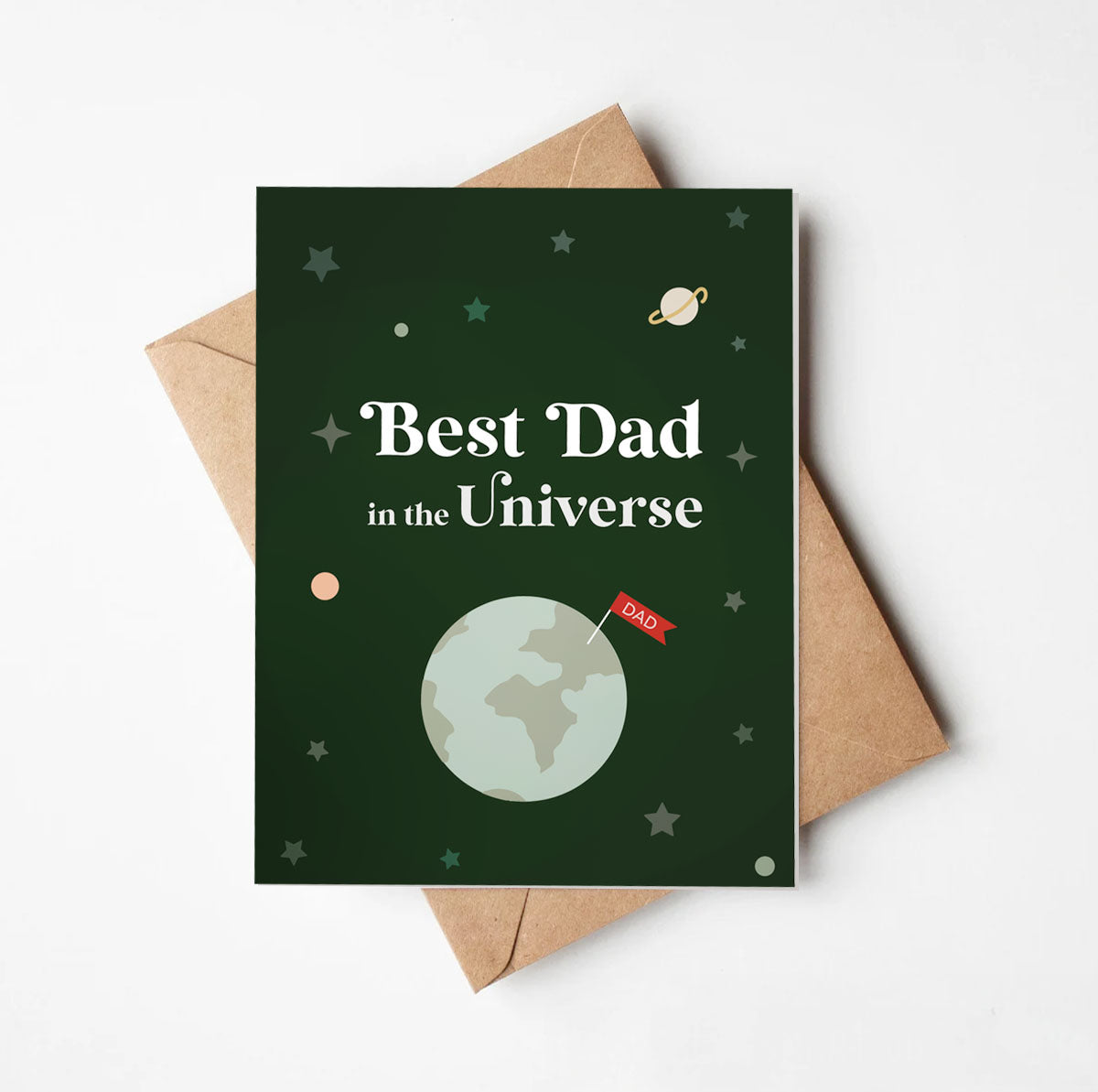 Best Dad in the Universe Card