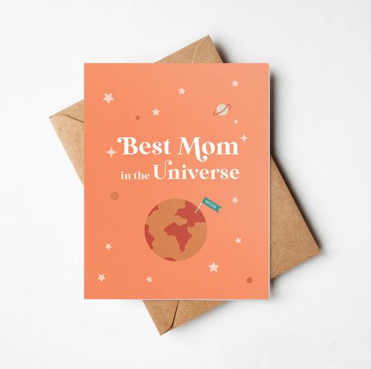 Best Mom in the Universe Card