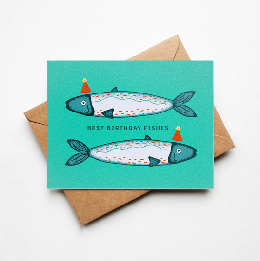 Best Birthday Fishes Card