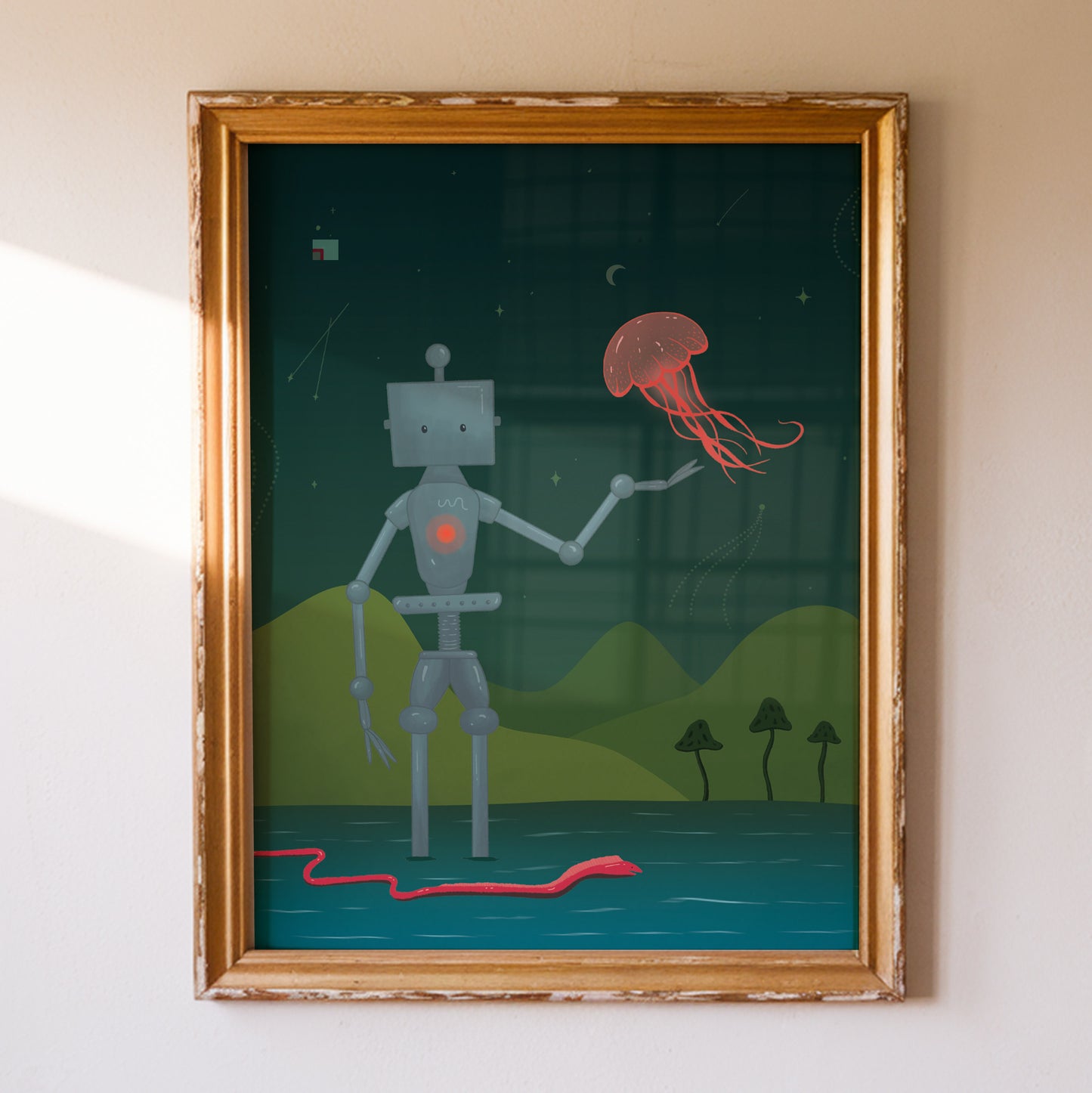 Swimmingly: The Robot