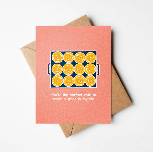 Perfect Swirl of Life Card