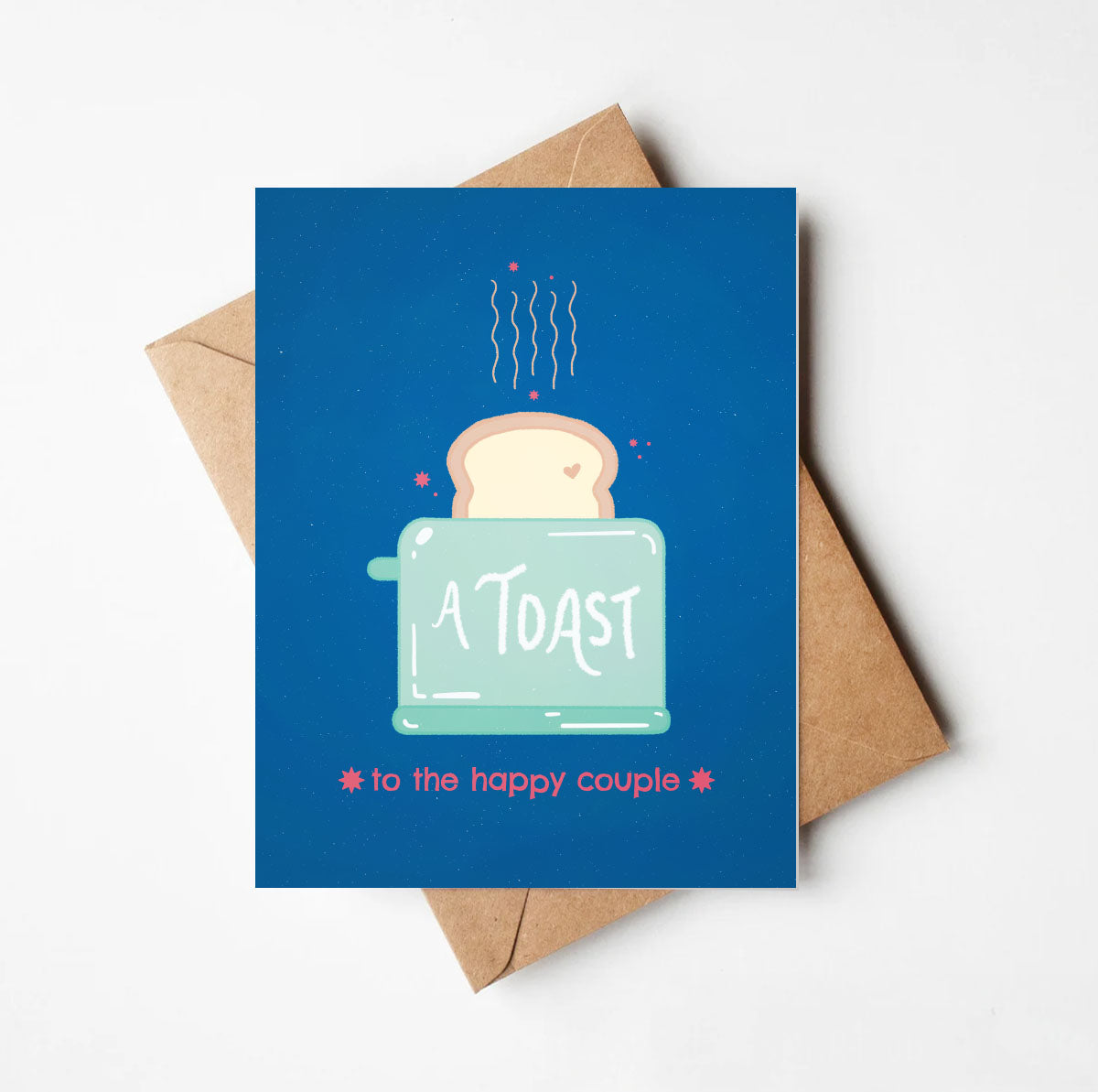 Toast to Happy Couple Card