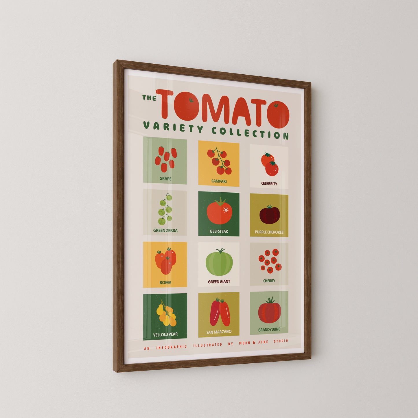 Tomato Varieties Infographic